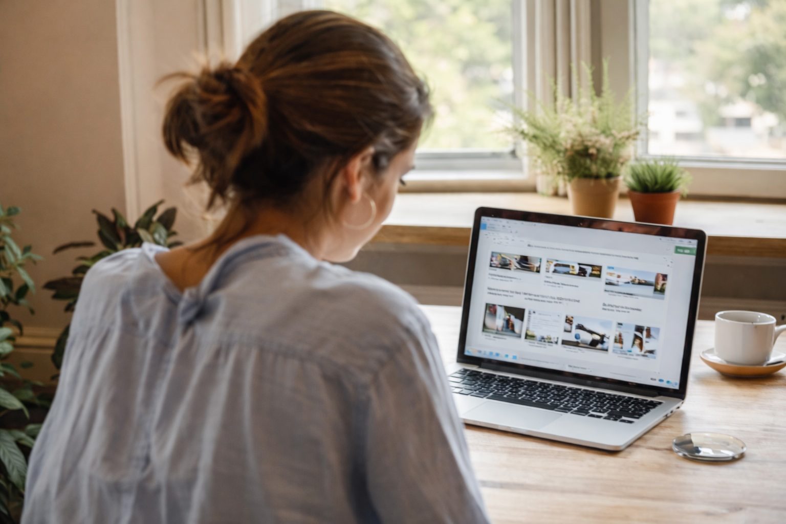 Advisor reviewing property plans with a buyer at a meeting table
